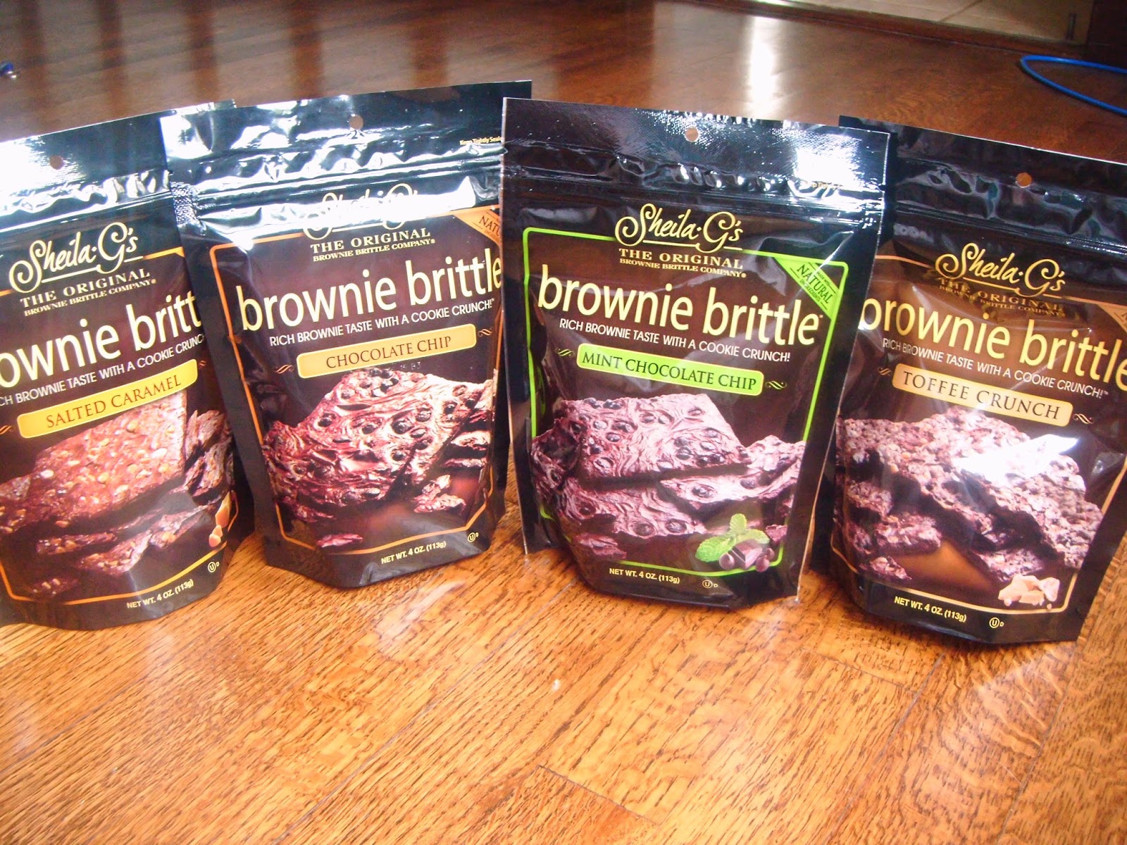The ABCD Diaries Sheila G's Brownie Brittle Giveaway Spon